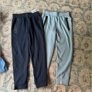 Old Navy Dynamic Fleece Joggers (light blue & navy)